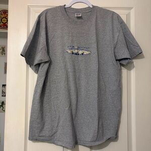 Embroidered Palm Springs Cotton T-Shirt